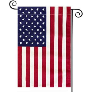 Double-Sided American Flag Garden Flag 12x18