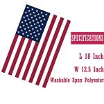 Double-Sided American Flag Garden Flag 12x18