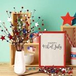 Patriotic Berry Stem Picks for Independence Day Decor