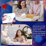 Patriotic Thank You Cards with Envelopes & Stickers