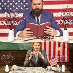 Patriotic Berry Stem Picks for Independence Day Decor