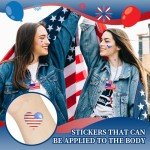 4th of July Party Favors Set with Necklaces & Tattoos