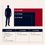 American Flag - Nylon, Embroidered, Made in USA