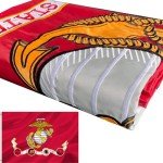 Embroidered Double-Sided USMC Outdoor Flag 3x5
