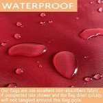 Embroidered Double-Sided USMC Outdoor Flag 3x5