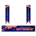 Veterans Day Outdoor Banner - Thank You Veterans