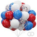 Patriotic 62-Piece Red, White & Blue Balloon Set