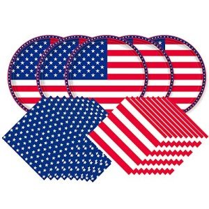 American Flag Party Supplies for Patriotic Celebrations