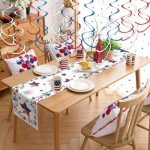 Patriotic 4th of July Hanging Swirls - 36PCS