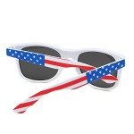 American Flag Sunglasses - Patriotic Party Accessory