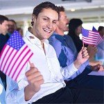 Sparkling American Flag Brooches and Pins