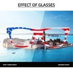 American Flag Sunglasses - Patriotic Party Accessory