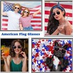 American Flag Sunglasses - Patriotic Party Accessory