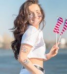 Patriotic 4th of July Temporary Tattoos - 80 Pcs