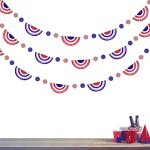 Red, White & Blue Independence Day Banner Decoration