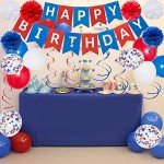 Patriotic Birthday Party Decorations Kit for Everyone