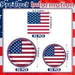 150 Pcs 4th of July Party Supplies Set