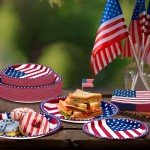 150 Pcs 4th of July Party Supplies Set