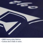 American Flag July 4th Hanging Porch Banner