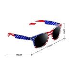 American Flag Sunglasses - 3 Pack Patriotic Shades