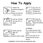 4th of July American Flag Temporary Tattoos – 20 Sheets