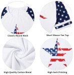 BANGELY Women’s American Flag 4th of July Tee