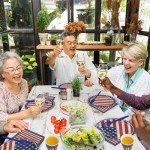 168-Piece 4th of July Party Tableware Set