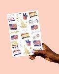Fourth of July Temporary Tattoos - 34 Designs