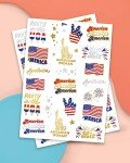 Fourth of July Temporary Tattoos - 34 Designs