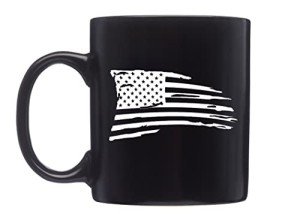 Rogue River USA Distressed Flag Coffee Mug