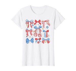 Red, White & Blue Retro July 4th T-Shirt