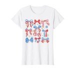 Red, White & Blue Retro July 4th T-Shirt