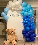 Royal Blue 12" Latex Balloons - 100 Pack