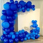 Royal Blue 12" Latex Balloons - 100 Pack