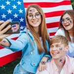 240 Pcs Independence Day Temporary Tattoos for Kids