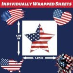 240 Pcs Independence Day Temporary Tattoos for Kids