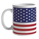 Patriotic 11oz USA Flag Coffee Mug Gift