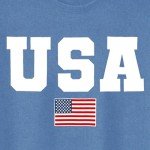 Men's Patriotic 4th of July American Flag Shirt