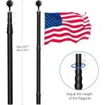 20FT Heavy Duty Telescopic Flag Pole Kit