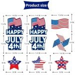 Patriotic 4th of July Outdoor Yard Signs Set
