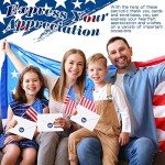 600 Patriotic Thank You Cards with Envelopes