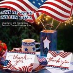 600 Patriotic Thank You Cards with Envelopes