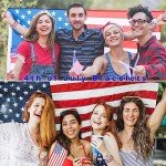 Red, White, and Blue Patriotic Friendship Bracelets - 4 Pack