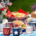 6 Pcs Mini Patriotic Coffee Mugs Set