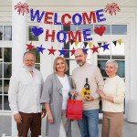 Welcome Home Banner for Patriotic Celebrations