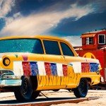 4th of July Tinsel Fringe Garland Decoration Set