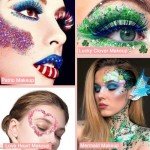 Red, White, and Blue Body Glitter Gel 50ML