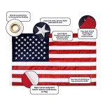 6ft Stainless Steel American Flag Pole Kit