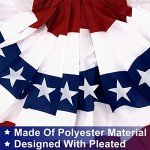 USA Pleated Fan Flag for Patriotic Celebrations