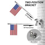 6ft Stainless Steel American Flag Pole Kit